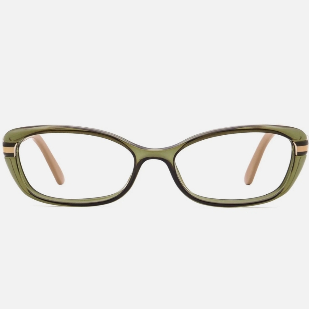 Authentic Vintage Gucci Olive Green Women's Eyeglasses